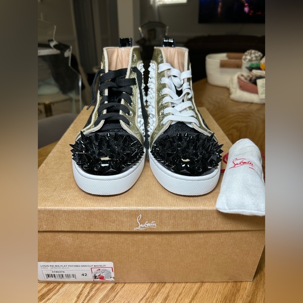 Authentic Christian Louboutin Men’s Designer Sneakers - Picture 5 of 6